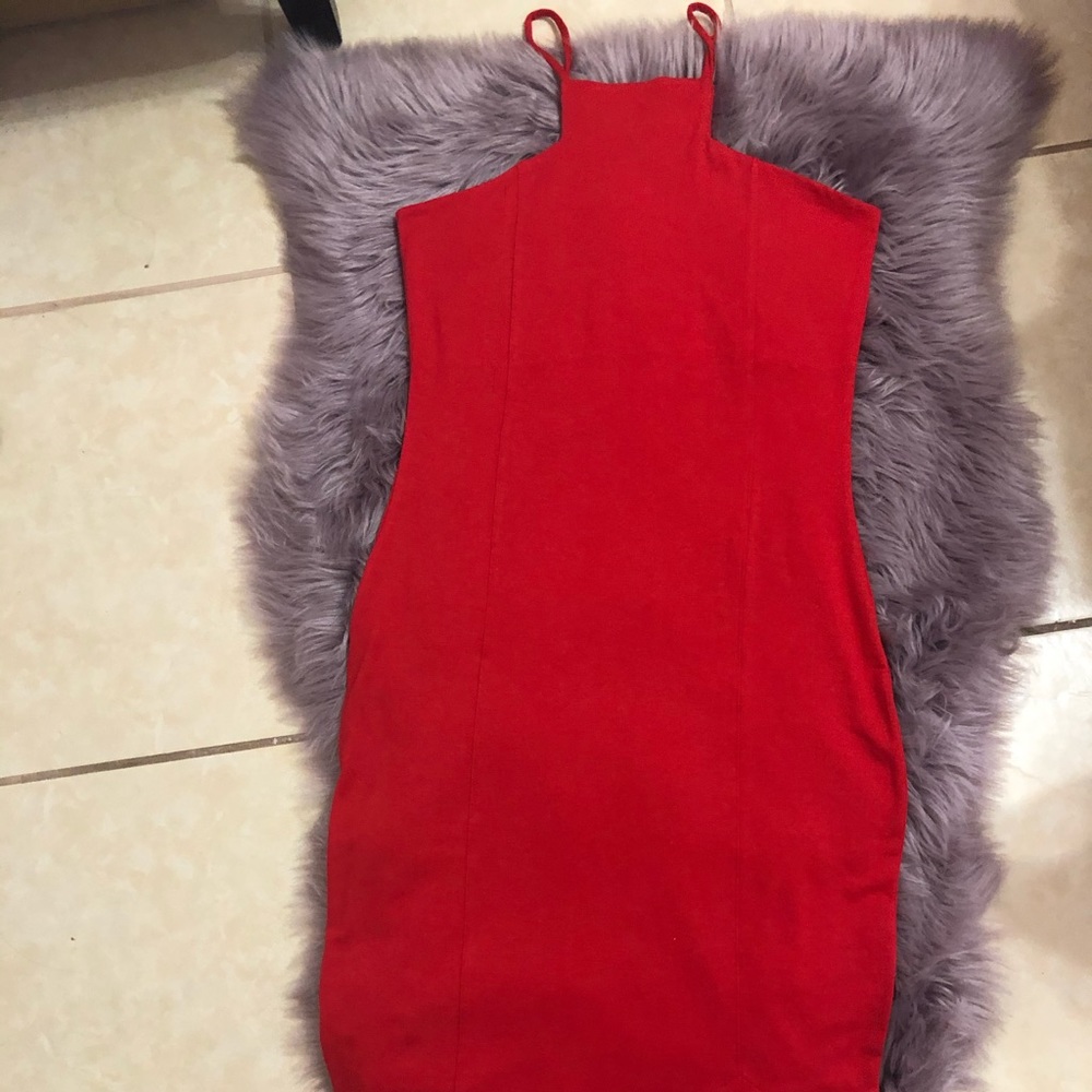 Express Asymmetrical Hem Dress